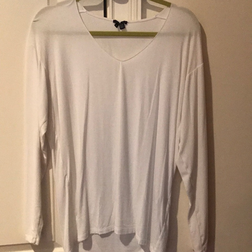 Comfortable white long sleeve